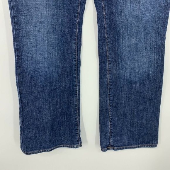 Eddie Bauer Curvy Dark Blue Bootcut Jeans - Picture 4 of 7